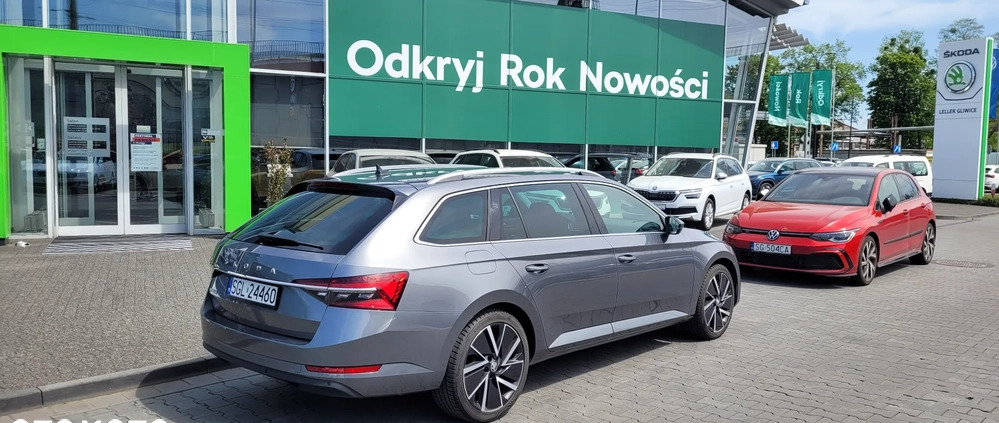 Skoda Superb cena 139999 przebieg: 15000, rok produkcji 2023 z Gliwice małe 379